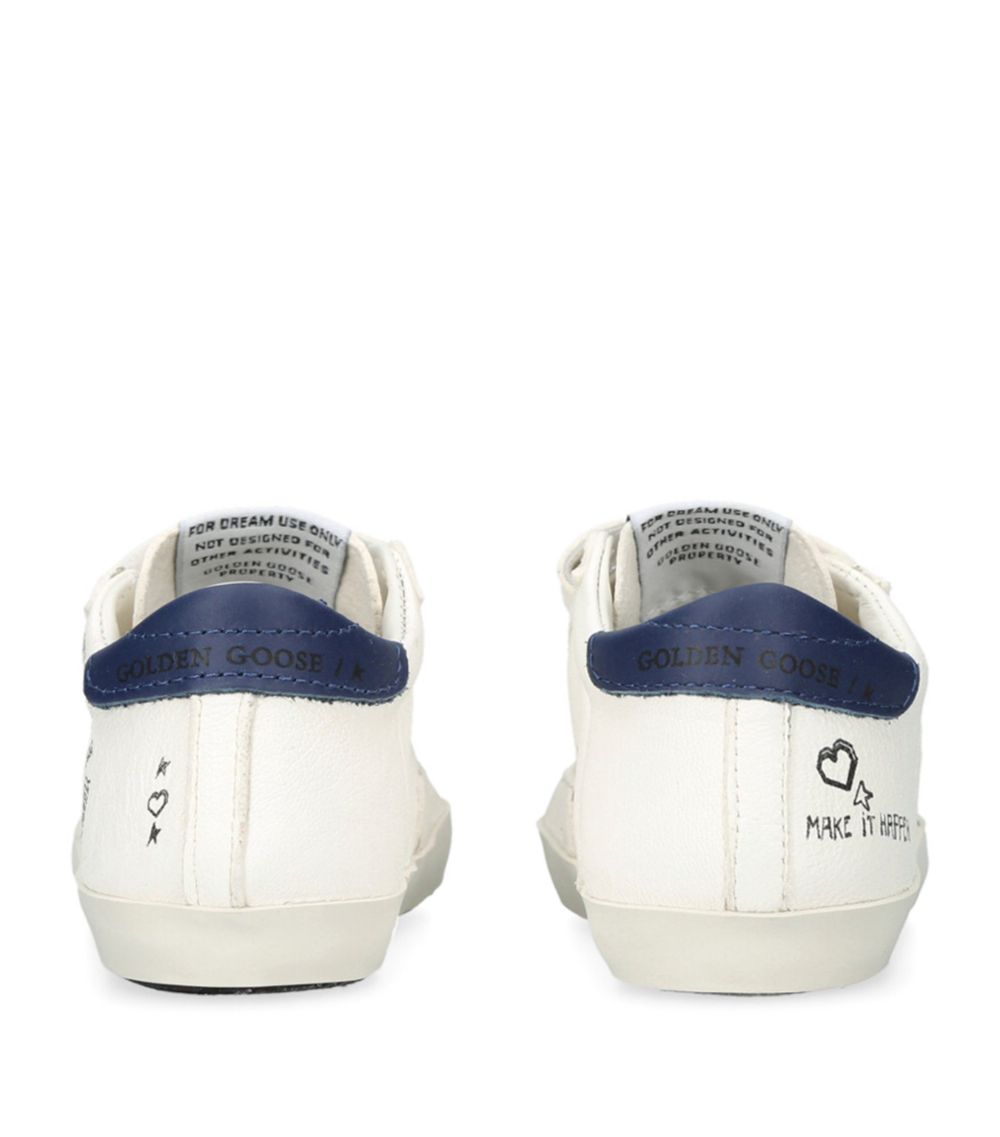 Golden Goose Golden Goose Leather Baby School Sneakers