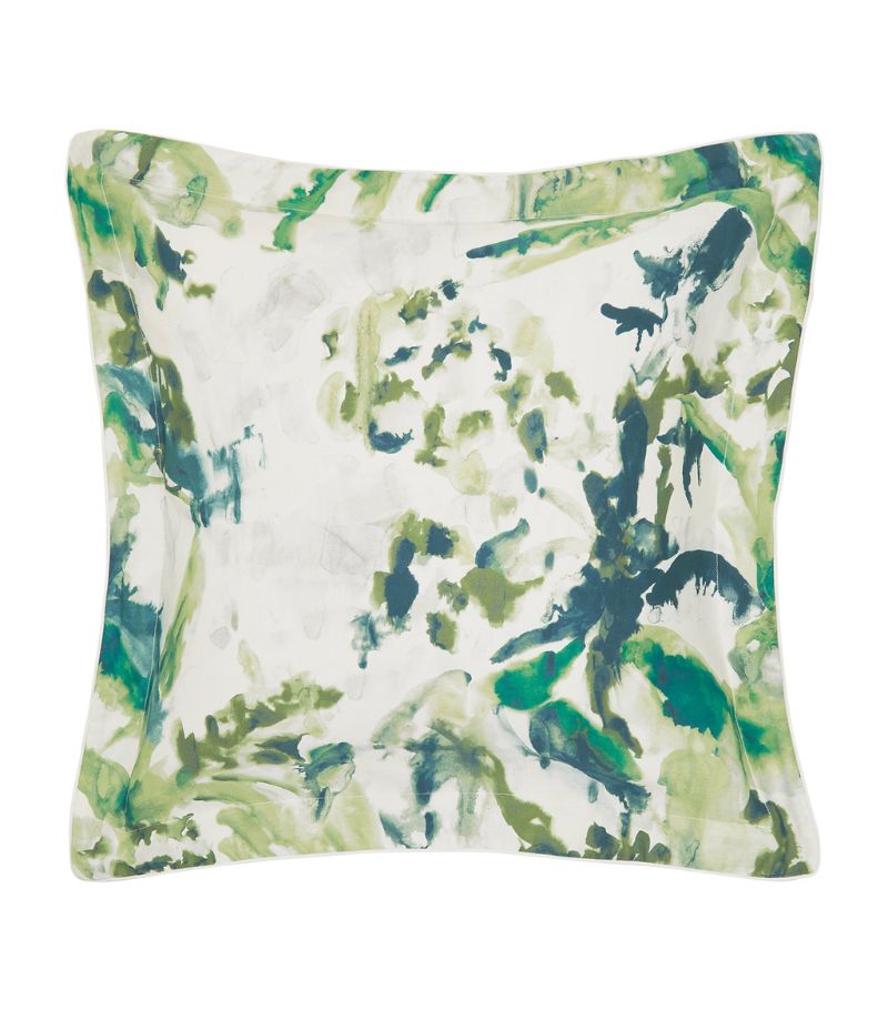 Zoffany ZOFFANY Long Water Botanical Square Oxford Pillowcase (65cm x 65cm)