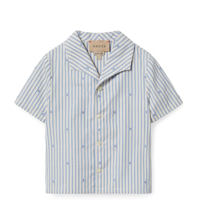 Gucci Gucci Kids Cotton Striped Shirt (3-24 Months)