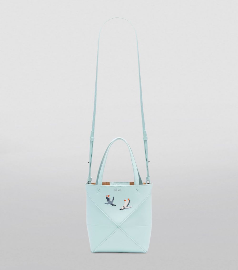 Loewe LOEWE x Suna Fujita Mini Puzzle Fold Tote Bag