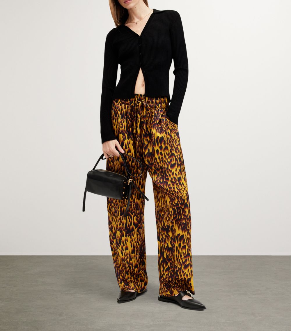 Allsaints Allsaints Leopard Print Tyler Trousers