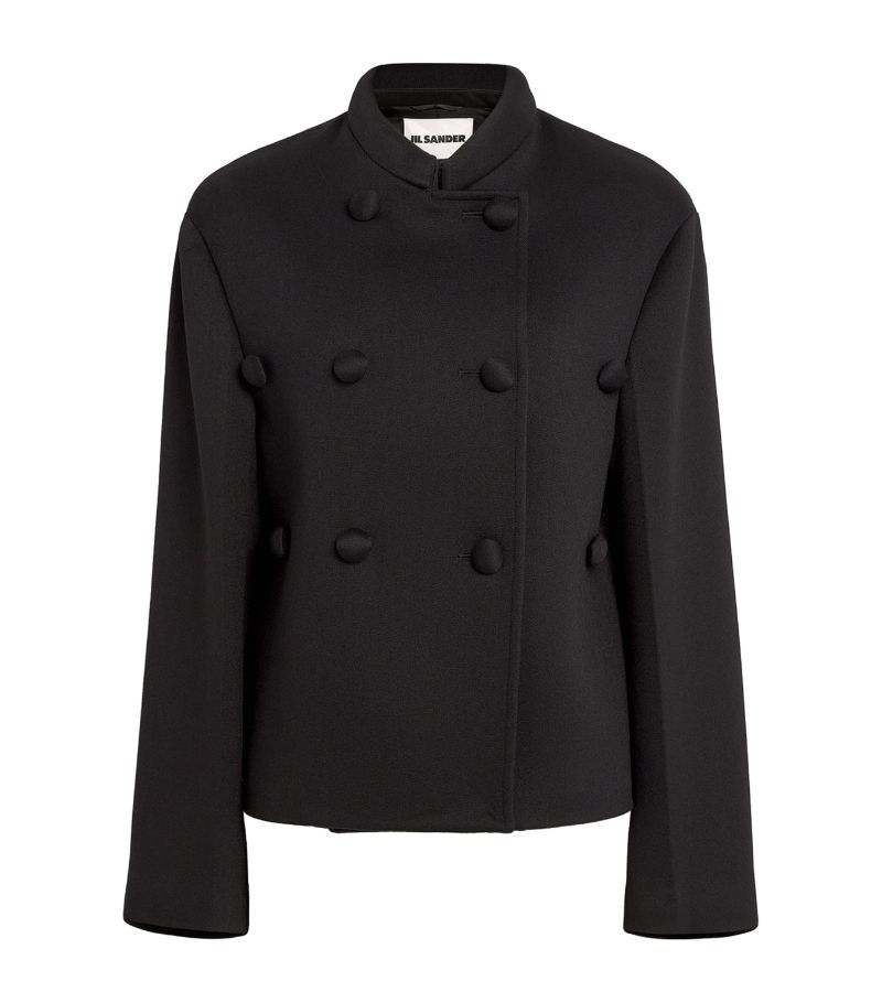 Jil Sander Jil Sander Wool-Blend Oversized Jacket