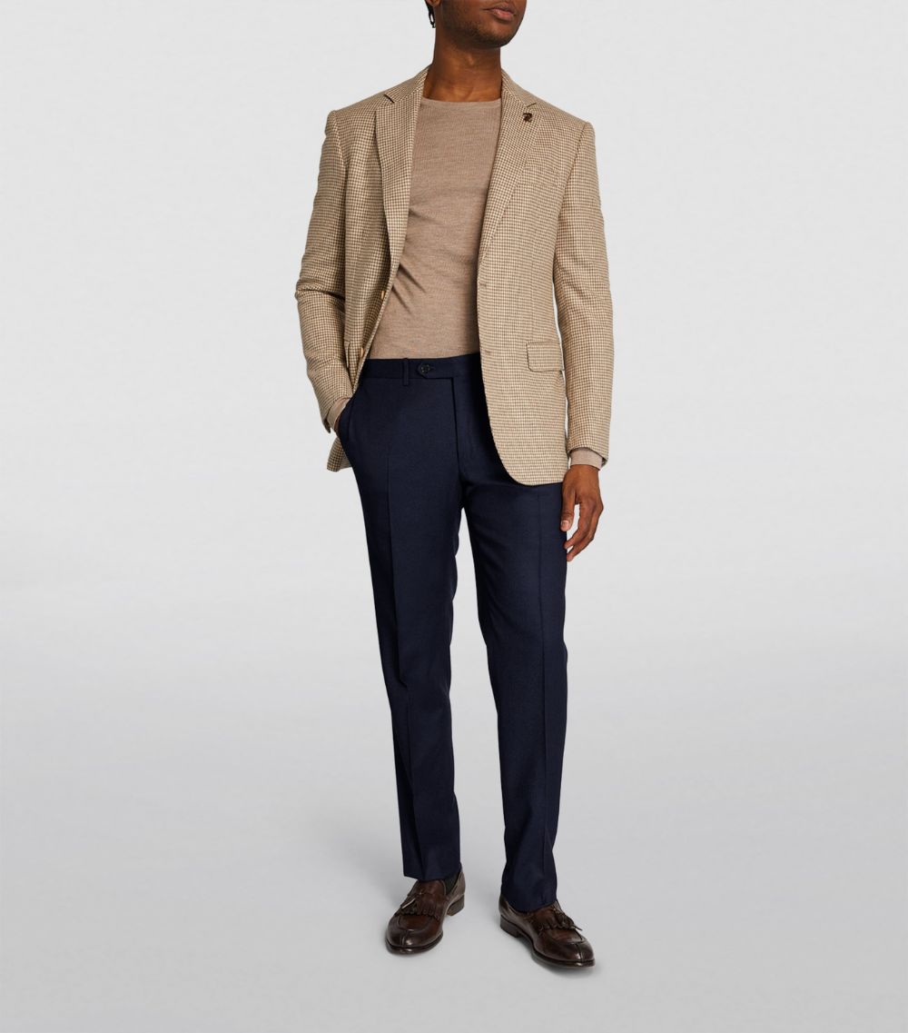 Canali Canali Wool Tailored Trousers