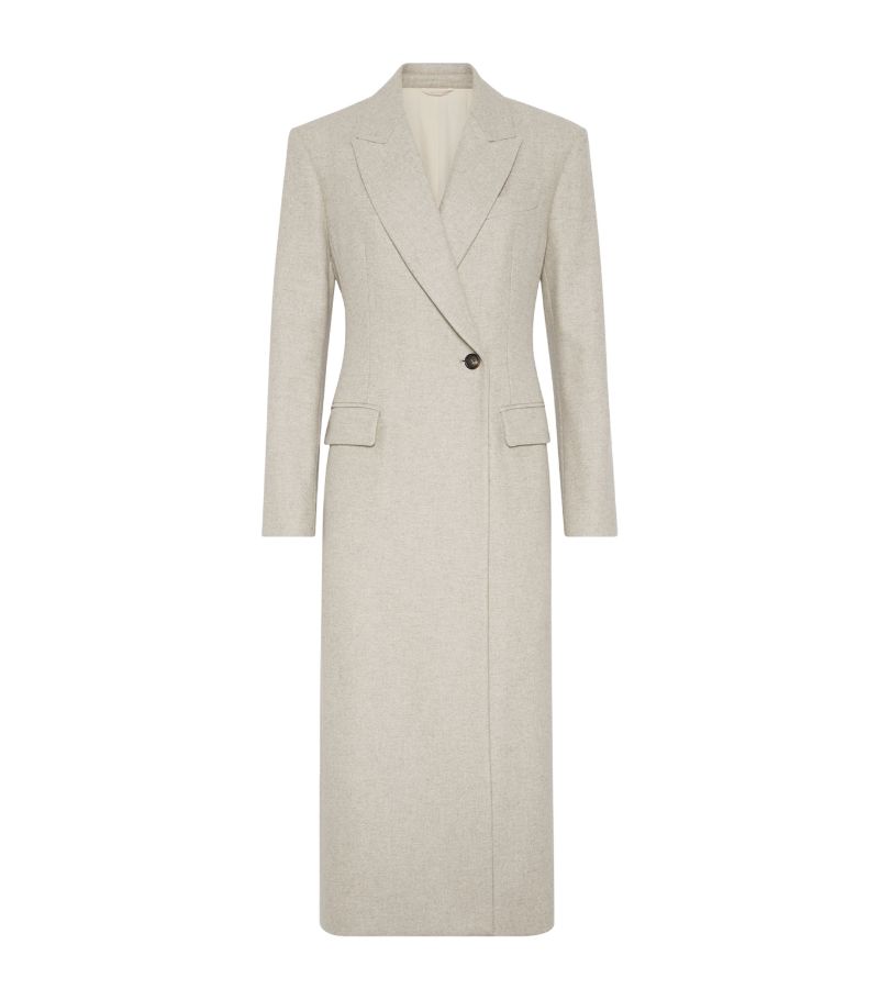 Brunello Cucinelli Brunello Cucinelli Tailored Wool Coat