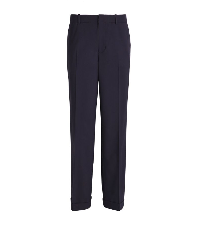 Polo Ralph Lauren Polo Ralph Lauren Stretch-Wool Wide-Leg Trousers