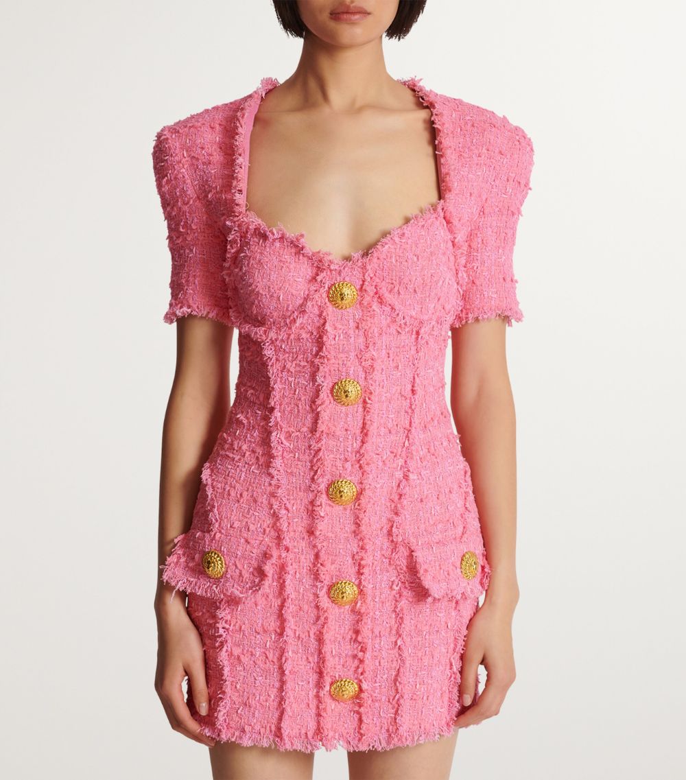 Balmain Balmain Tweed Mini Dress