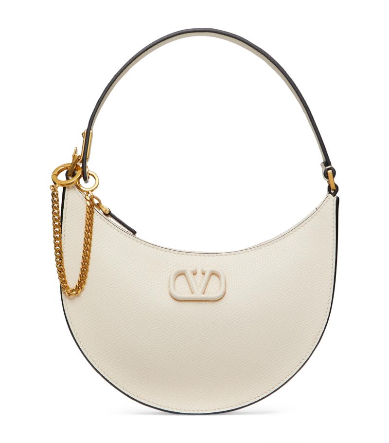 VALENTINO GARAVANI Valentino Garavani Mini Calf Leather Vlogo Signature Shoulder Bag