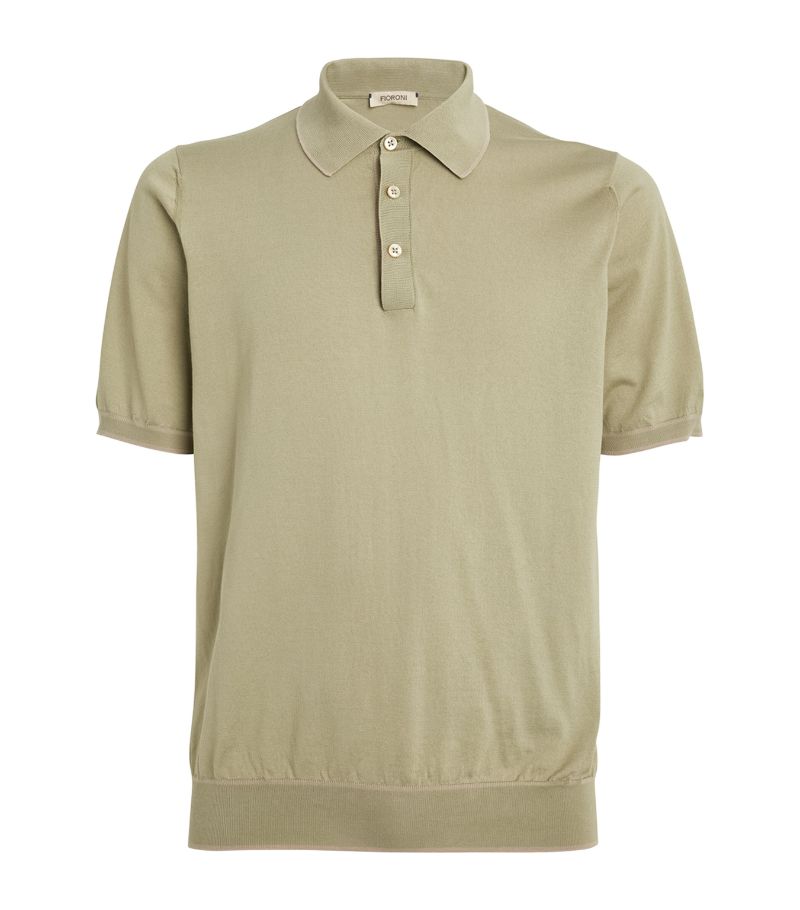 Fioroni Cashmere Fioroni Cashmere Cotton Polo Shirt