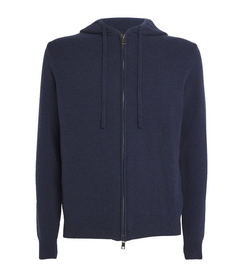 Falke Falke Wool-Cashmere Zipped Hoodie