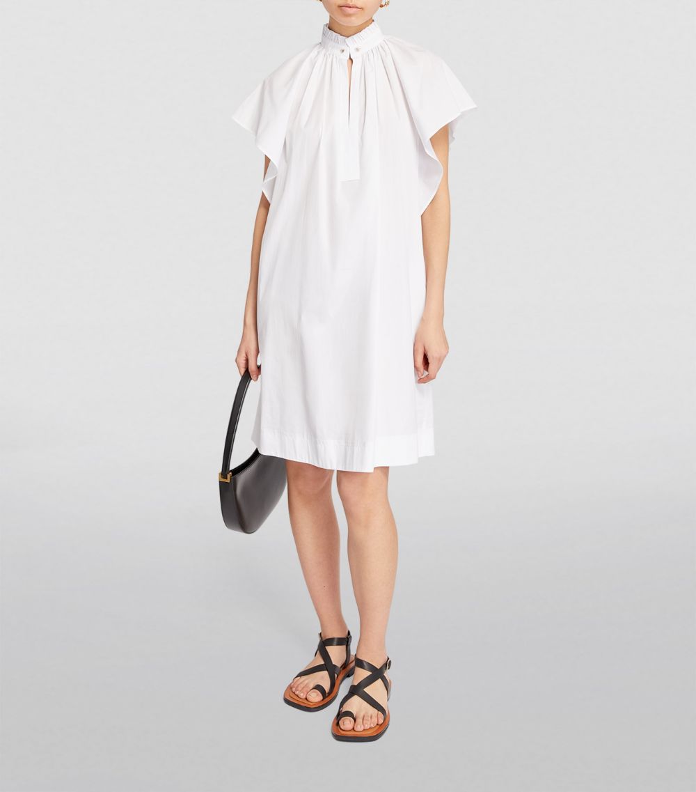 Max Mara Max Mara Flutter-Sleeve Mini Dress