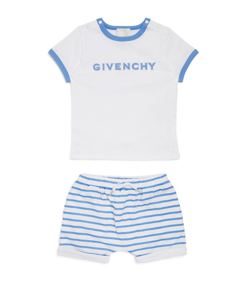 Givenchy Givenchy Kids T-Shirt And Shorts Set (1-18 Months)