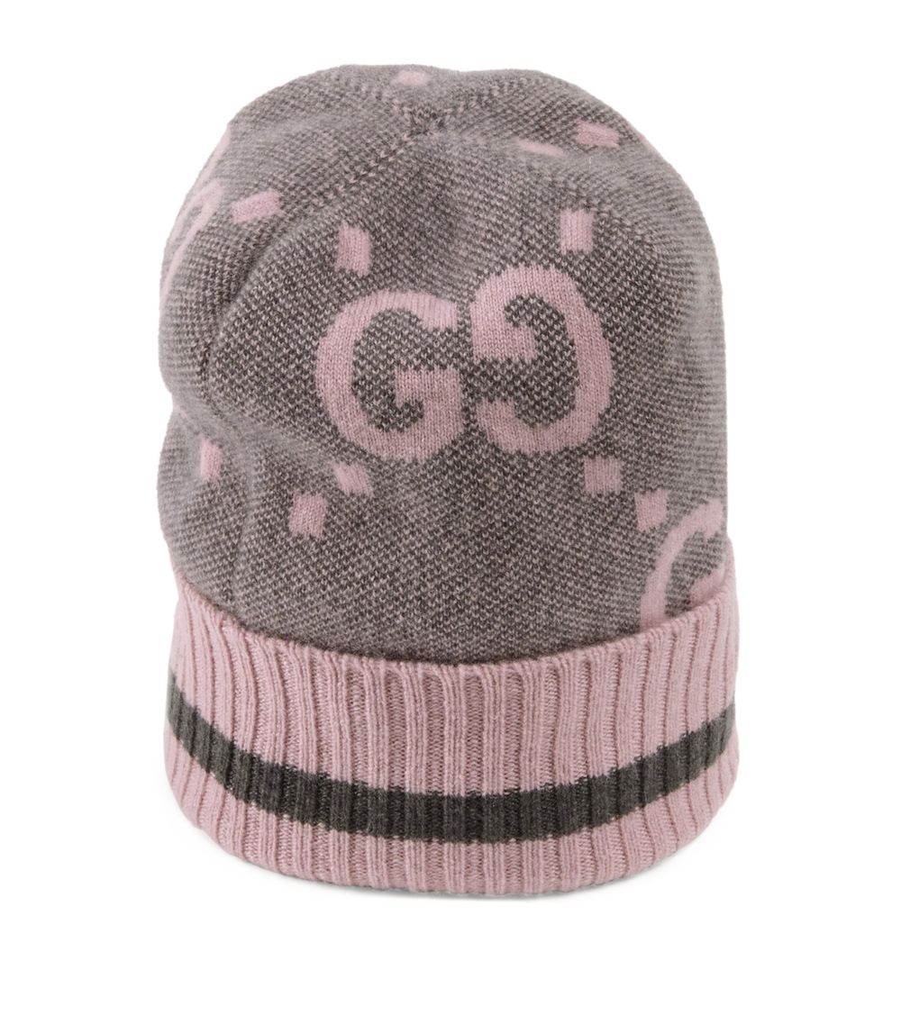 Gucci Gucci Cashmere Gg Beanie