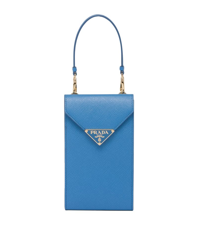 Prada Prada Mini Saffiano Leather Top-Handle Bag