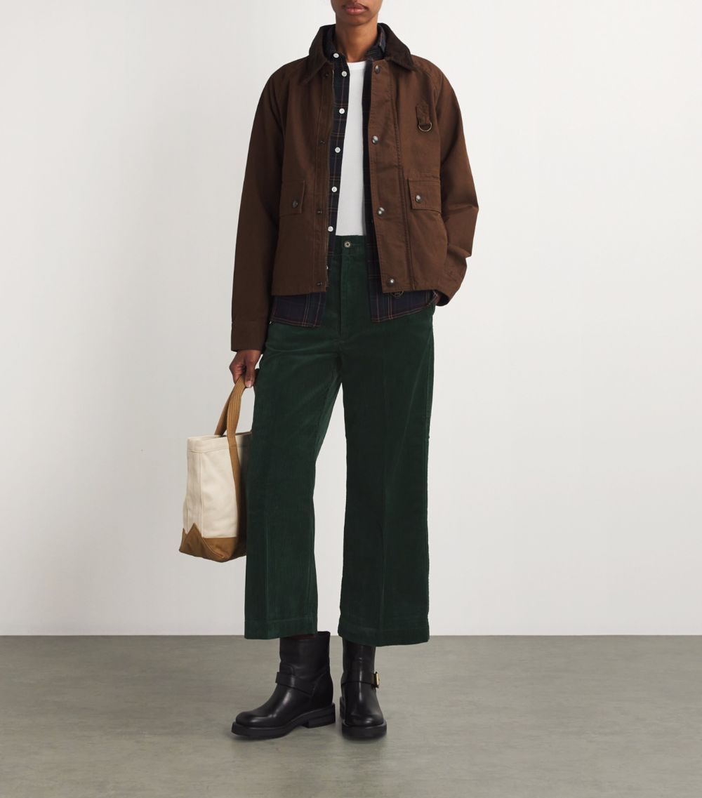 Polo Ralph Lauren Polo Ralph Lauren Corduroy Cropped College Trousers