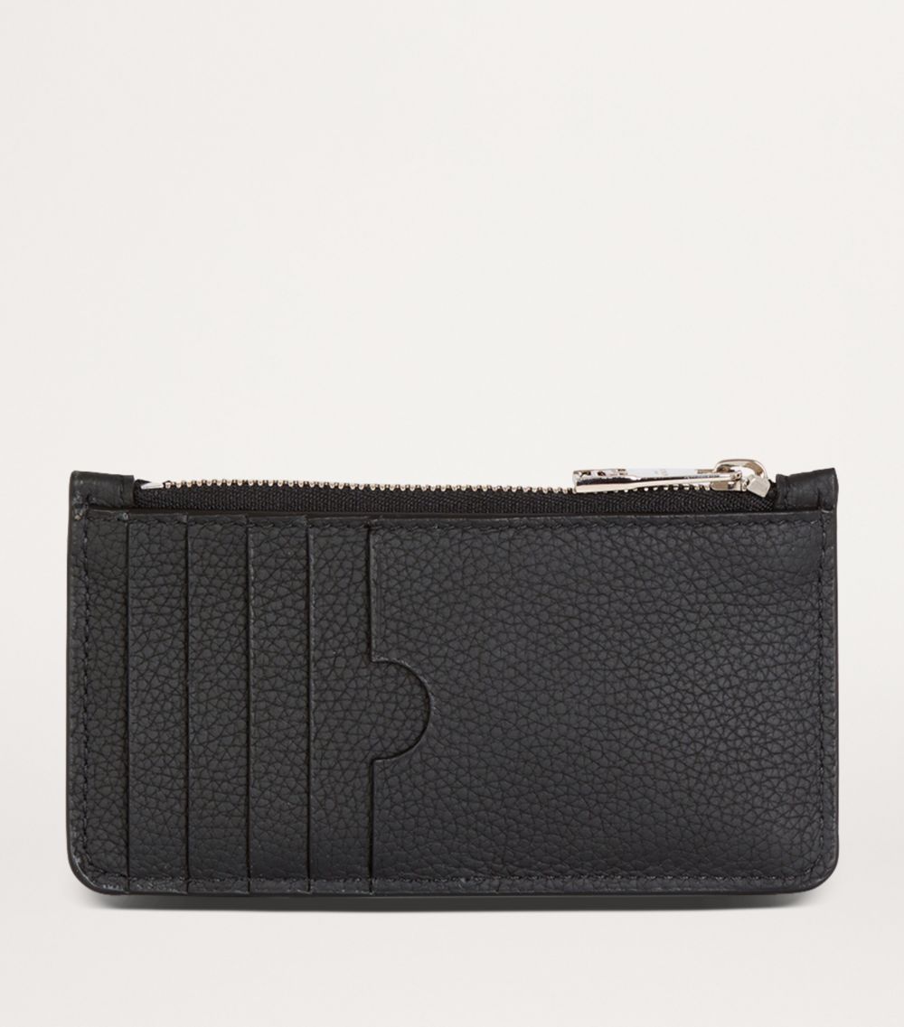 Balmain Balmain Leather Labyrinth Coin Purse