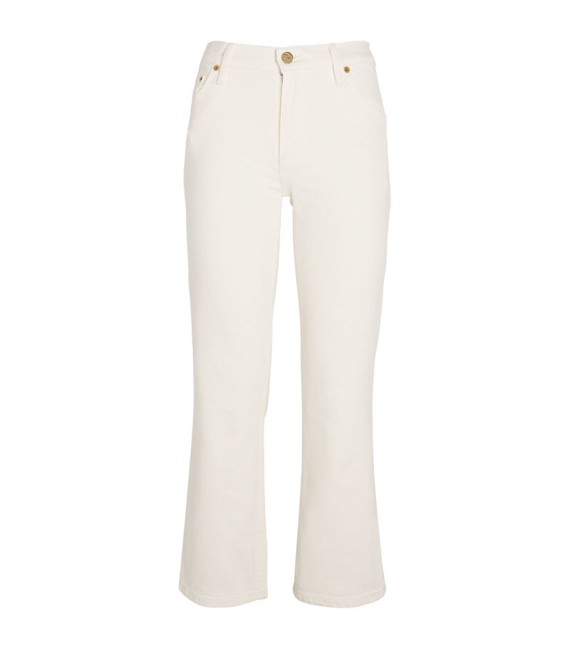 Tory Burch Tory Burch Cropped Kick Flared Jeans