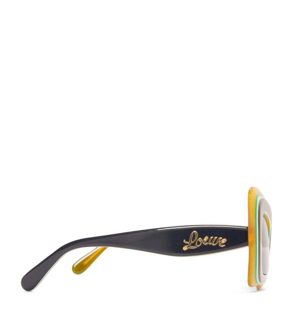 Loewe Loewe X Paula'S Ibiza Layered Butterfly Sunglasses