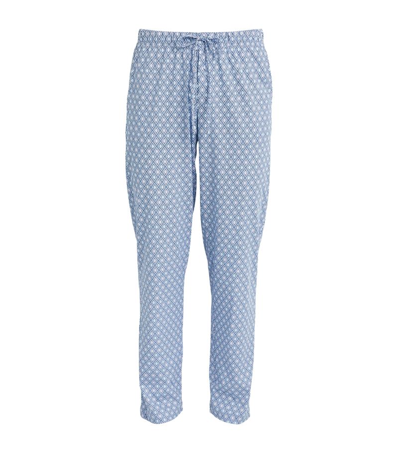 Hanro Hanro Cotton Printed Pyjama Trousers