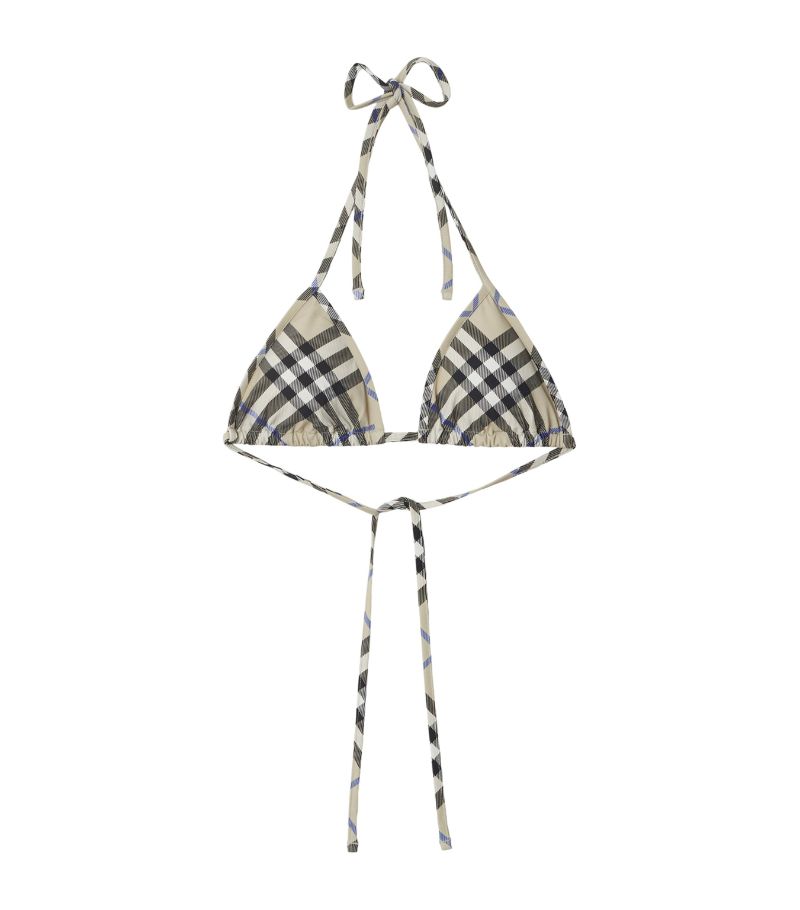 Burberry Burberry Burberry-Check Bikini Top