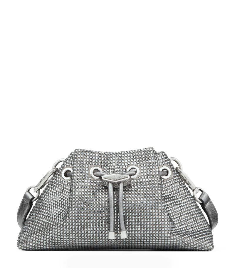 Jimmy Choo Jimmy Choo Small Satin Cinch Bucket Bag