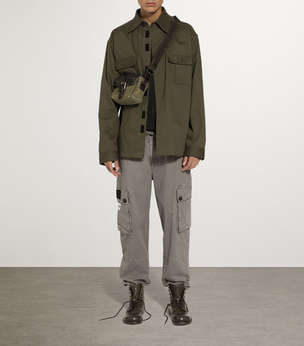 Dolce & Gabbana Dolce & Gabbana Cotton-Blend Cargo Trousers