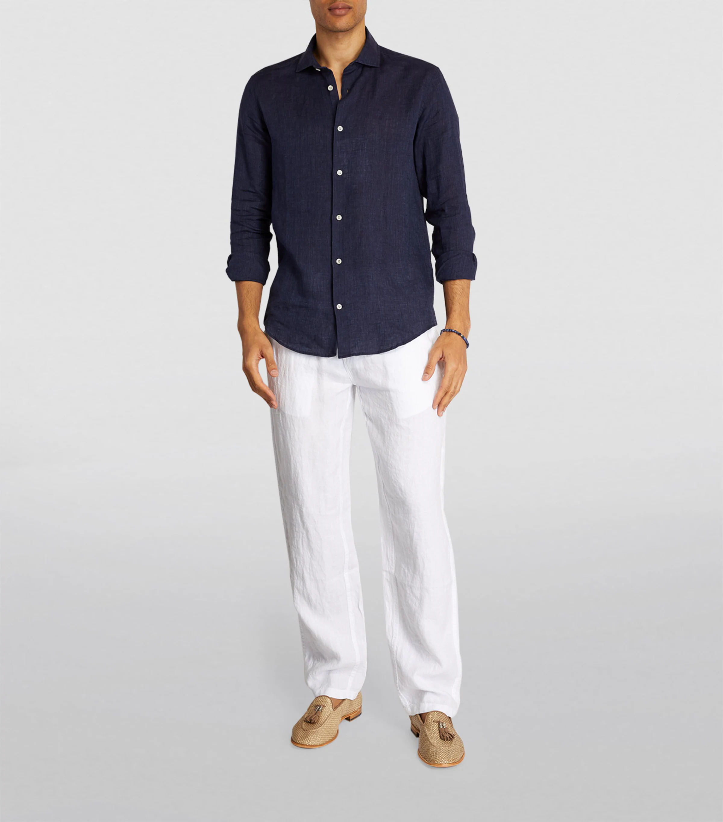 Frescobol Carioca Frescobol Carioca Linen Antonio Shirt