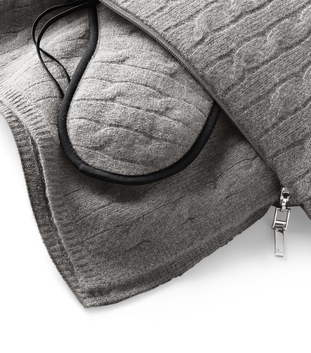 Ralph Lauren Home Ralph Lauren Home Cashmere Cable-Knit Travel Set