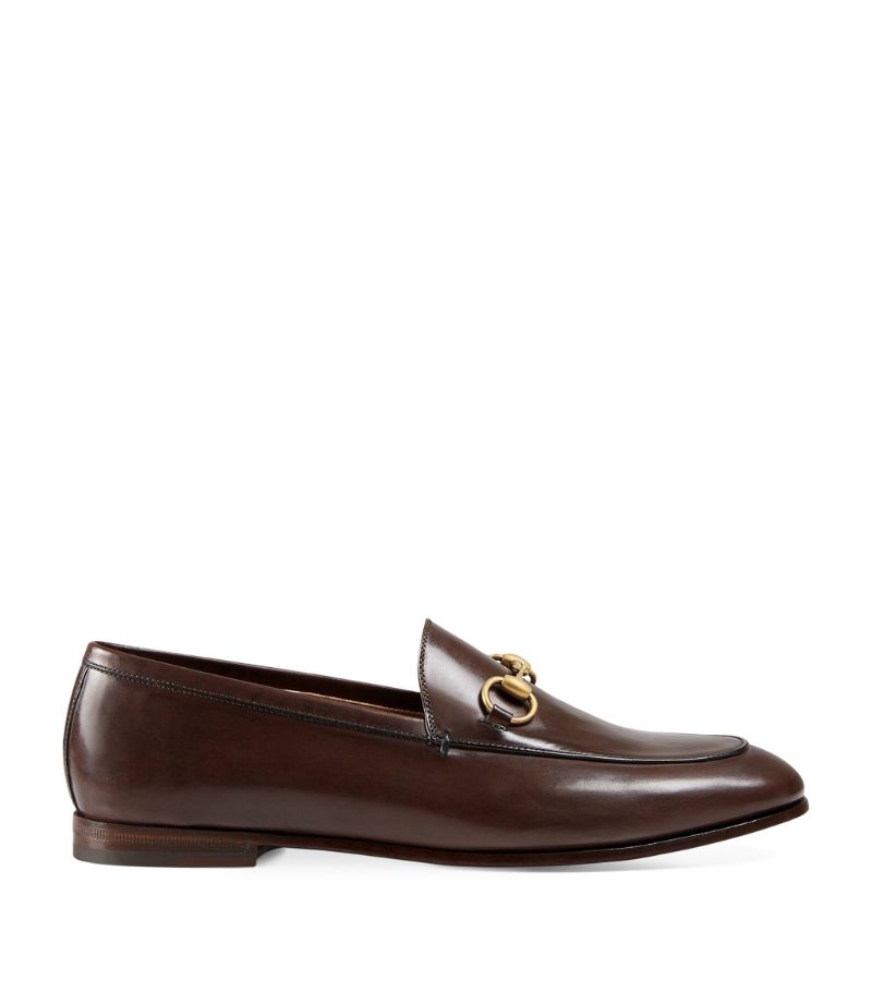 Gucci Gucci Leather Jordaan Loafers