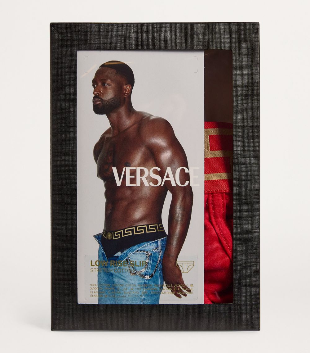 Versace Versace Greca Low-Rise Briefs