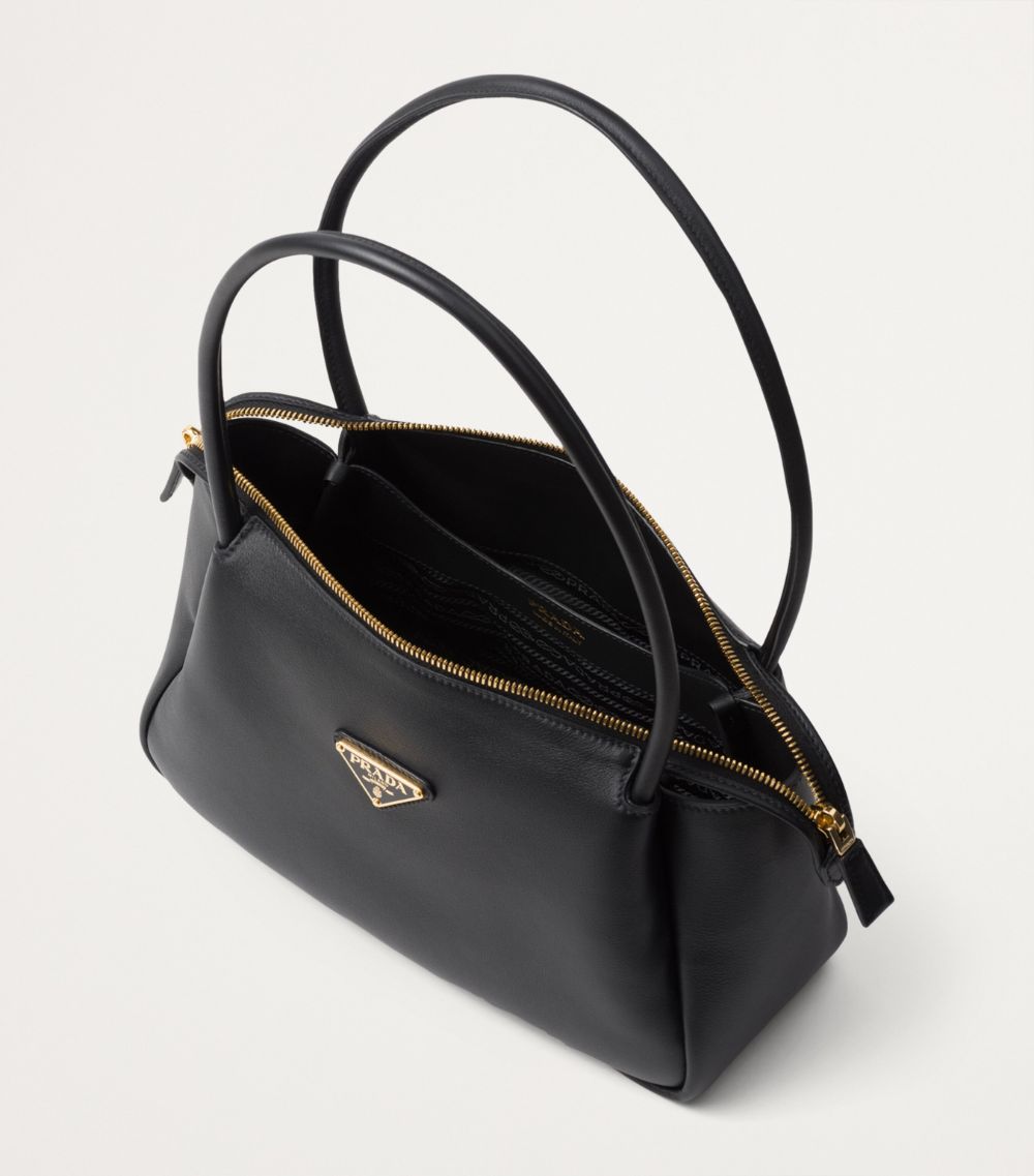 Prada Prada Medium Leather Shoulder Bag