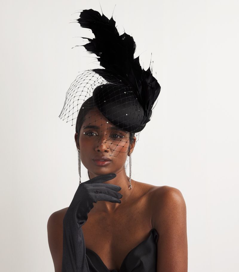 Victoria Grant Victoria Grant Feather-Trim Bellini Fascinator