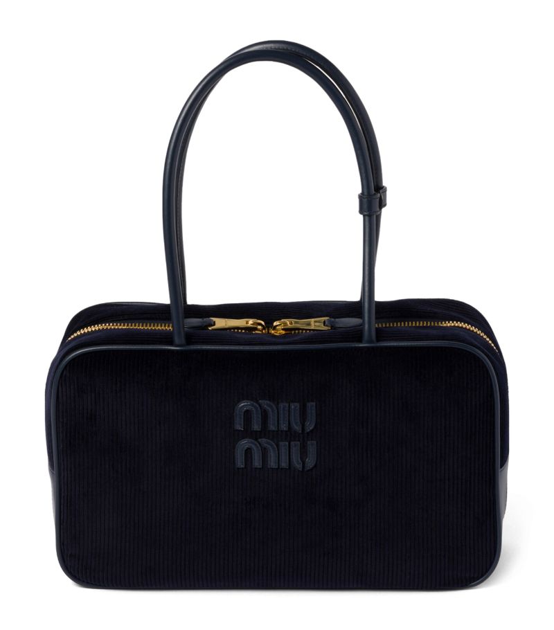 Miu Miu Miu Miu Corduroy Beau Shoulder Bag