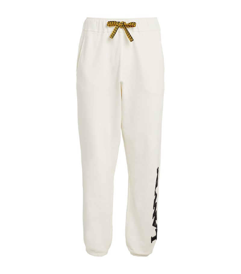 Lanvin Lanvin X Future Logo Embroidered Sweatpants