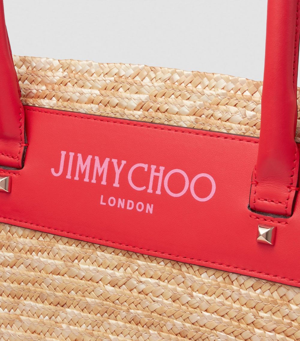 Jimmy Choo Jimmy Choo Beach Basket Tote Bag