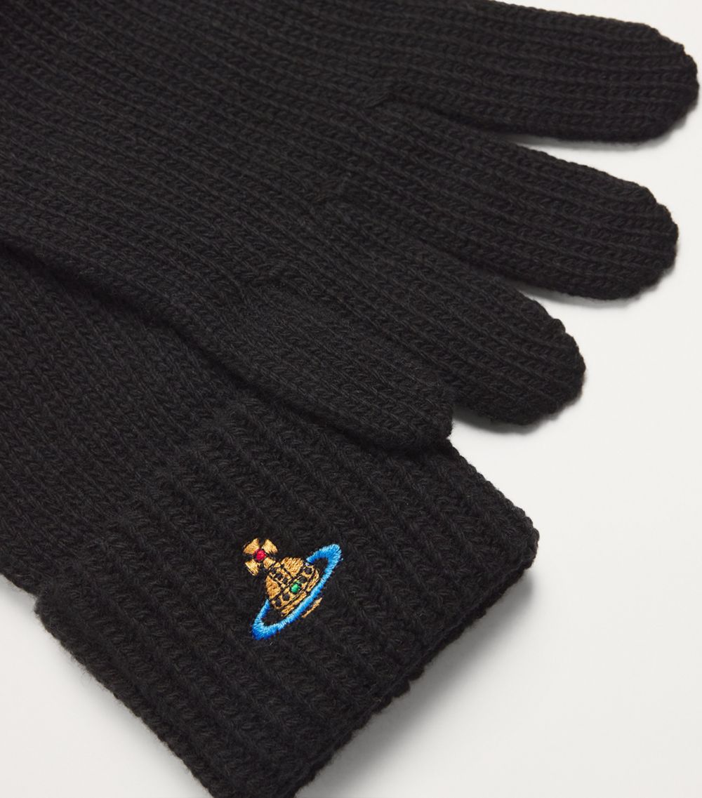 Vivienne Westwood Vivienne Westwood Wool Sporty Gloves