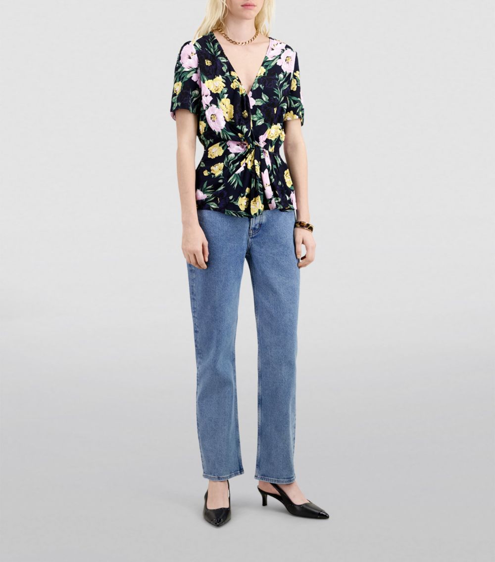 The Kooples The Kooples Floral Print Blouse