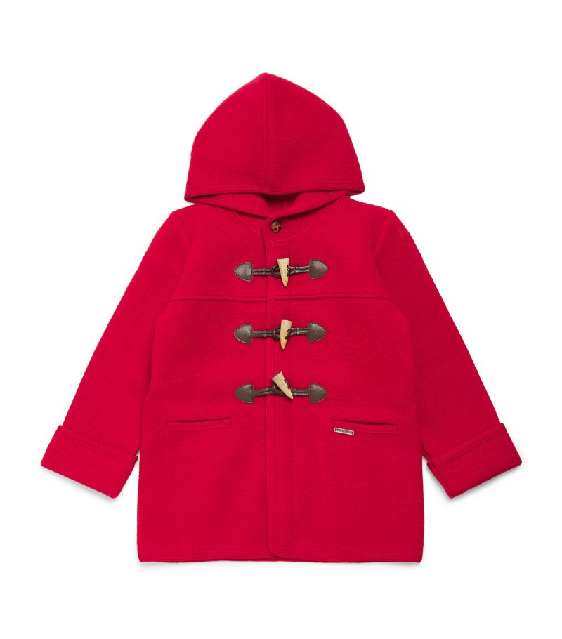 Marae Kids Marae Kids Wool Hooded Duffle Coat (2-14 Years)