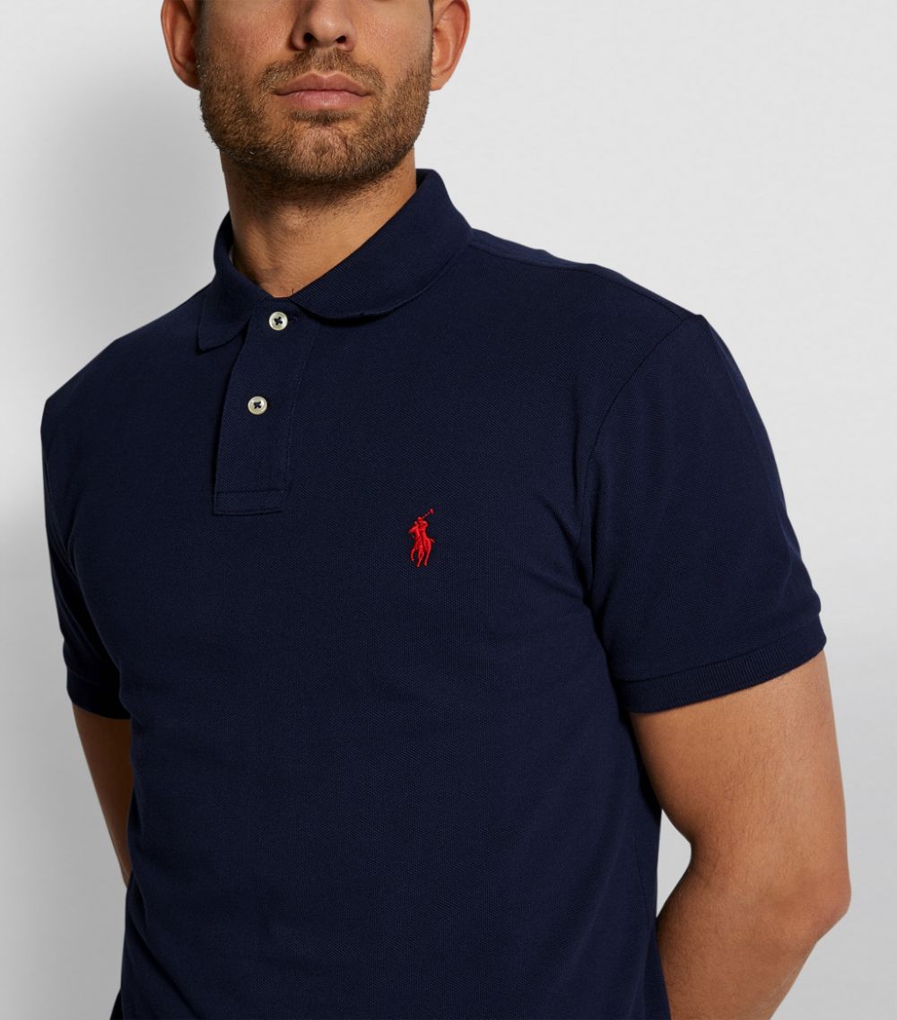 Polo Ralph Lauren Polo Ralph Lauren Cotton Mesh Slim-Fit Polo Shirt