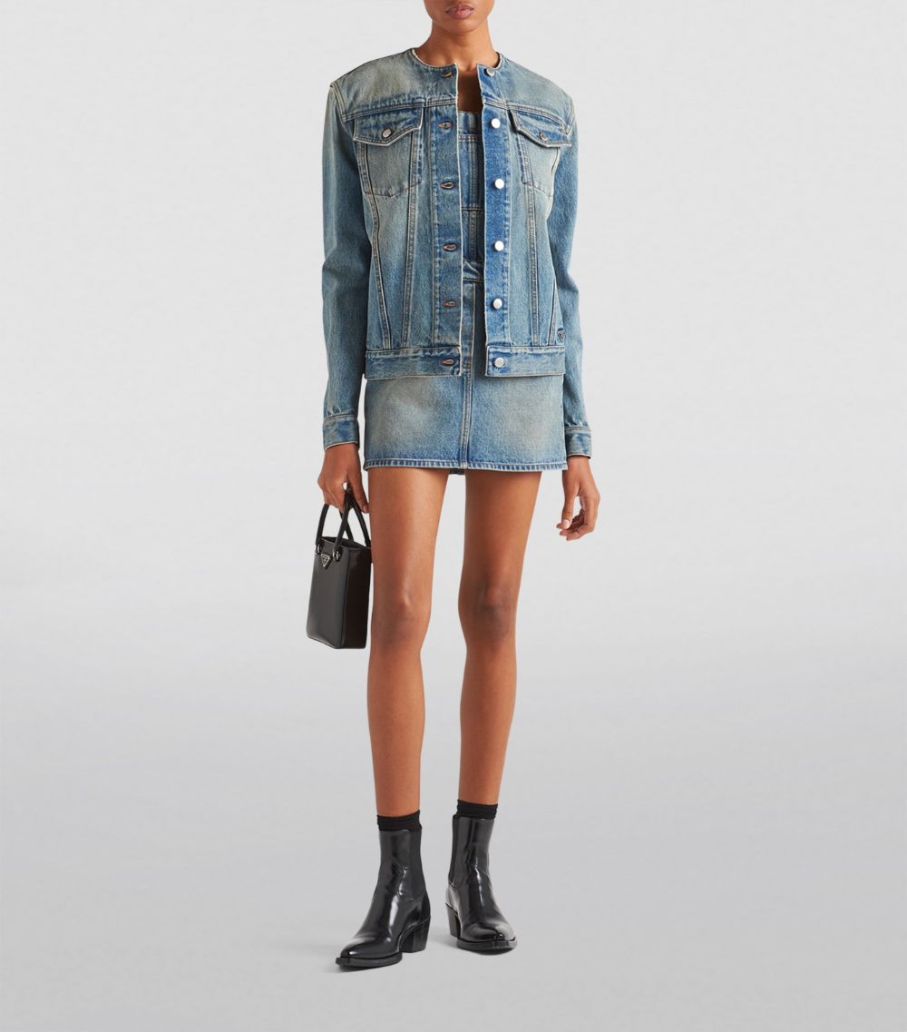 Prada Prada Denim Blouson Jacket