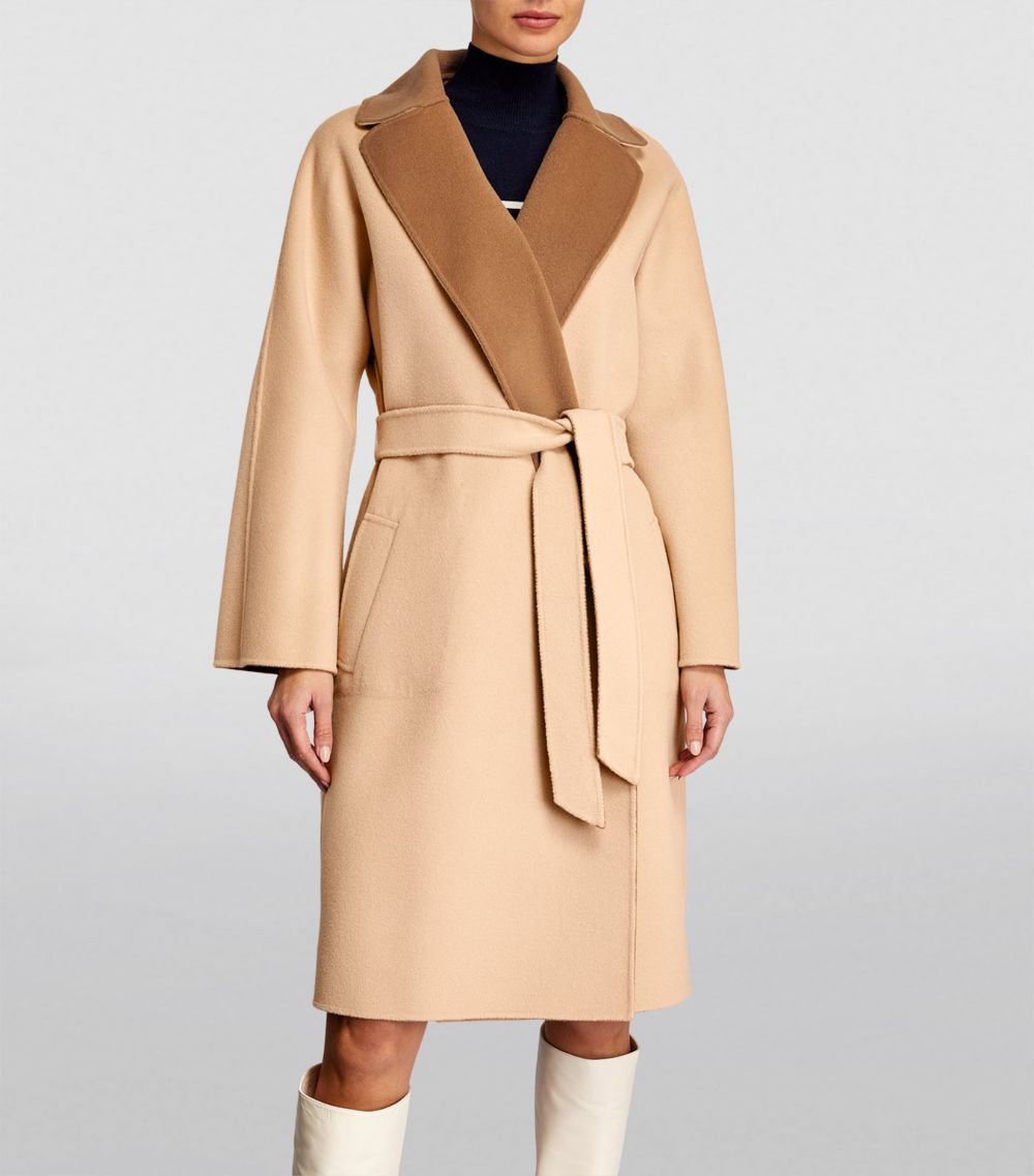 Weekend Max Mara Weekend Max Mara Wool Reversible Rail Coat