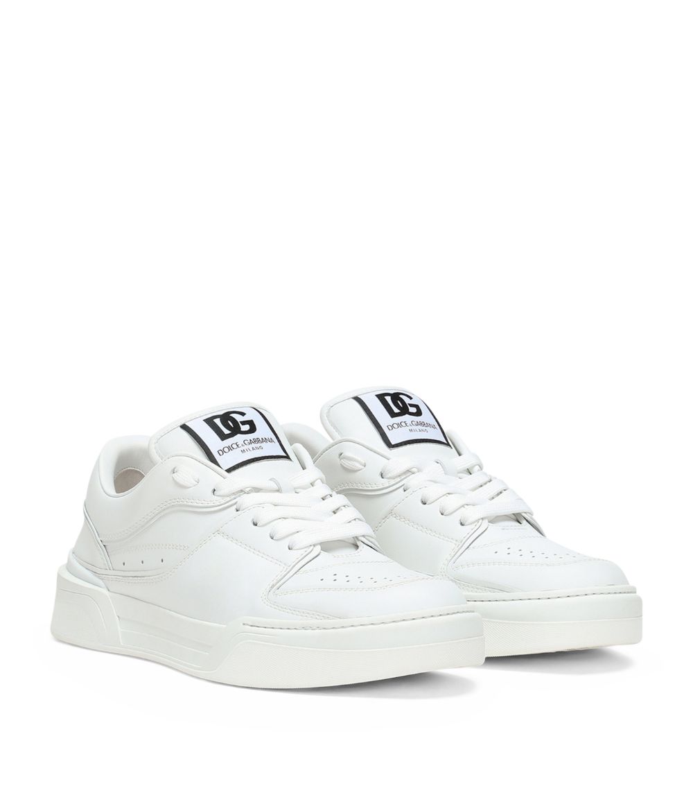 Dolce & Gabbana Dolce & Gabbana Leather Dg Clean Court Sneakers