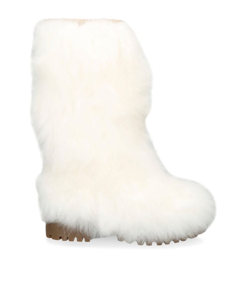 Yves Salomon Yves Salomon Merino Fur Ankle Boots