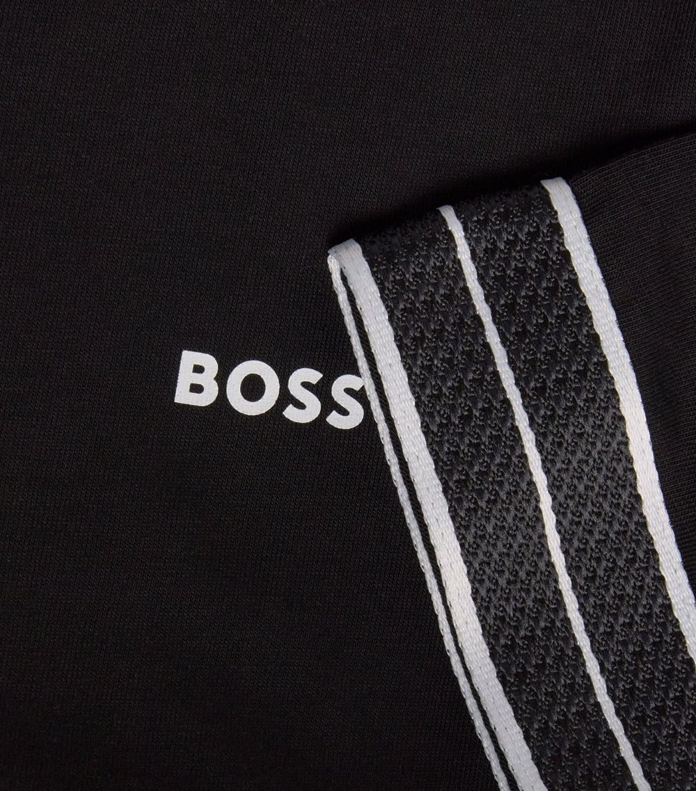 Boss Kidswear Boss Kidswear Woven-Trim Logo T-Shirt (4-16 Years)