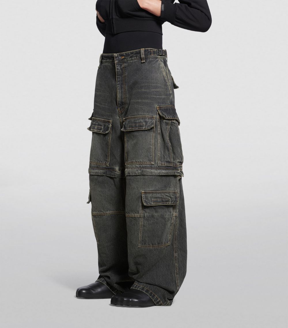 Balenciaga Balenciaga Oversized Cargo Jeans