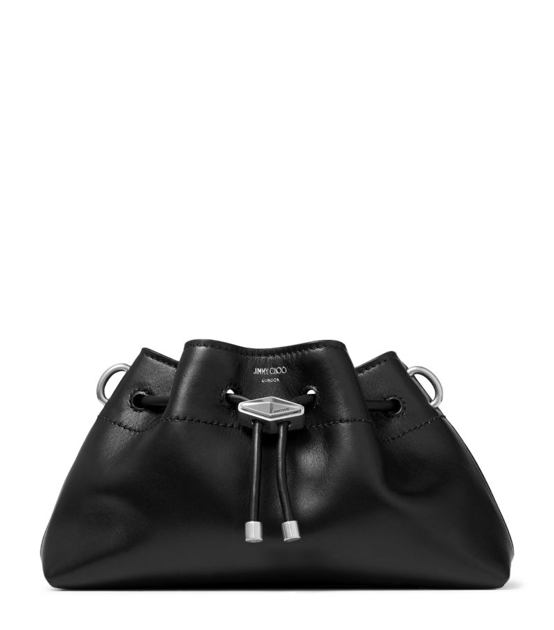 Jimmy Choo Jimmy Choo Small Leather Cinch Bucket Bag