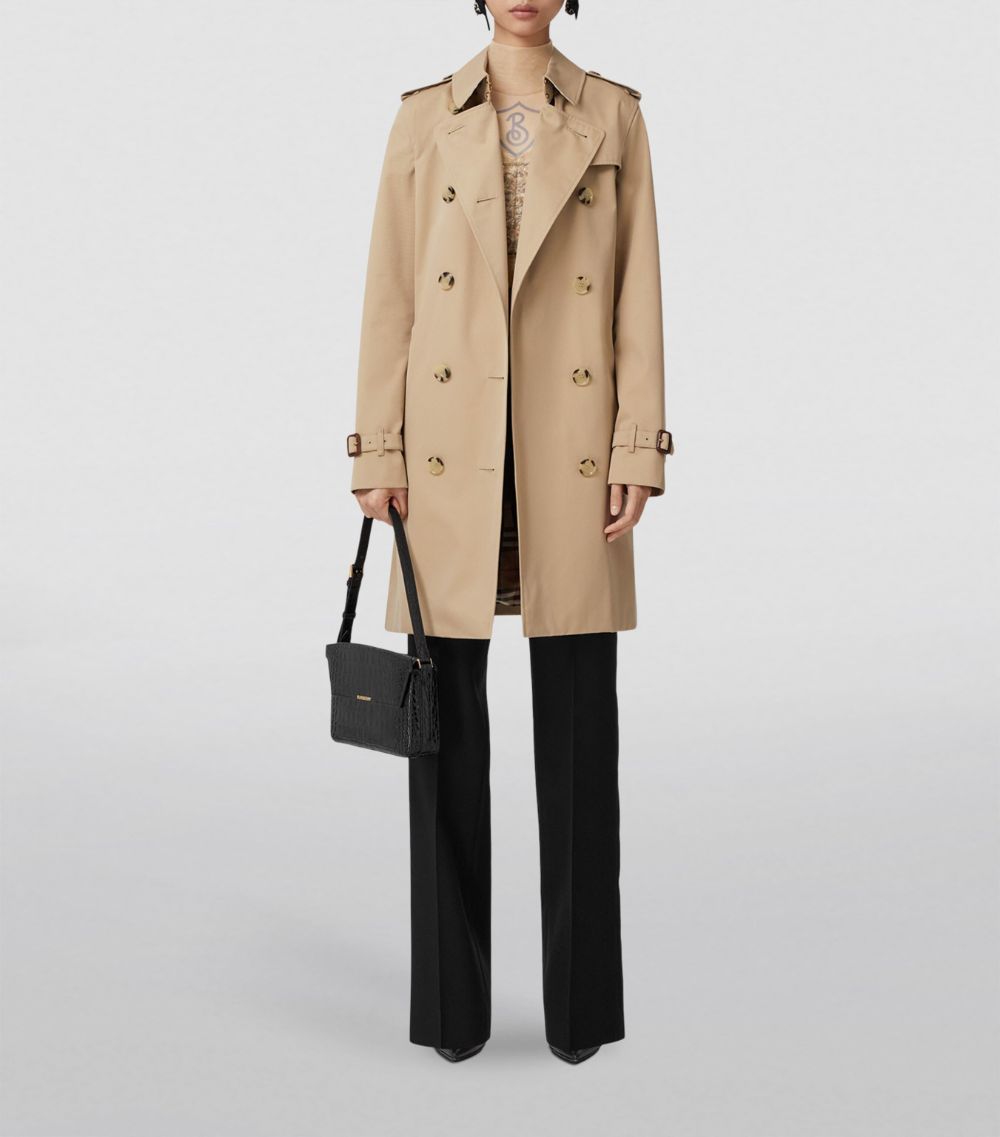 Burberry Burberry The Mid-Length Kensington Heritage Trench Coat