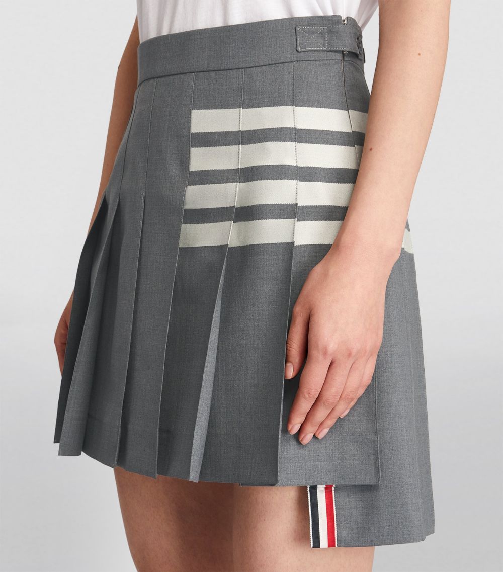 Thom Browne Thom Browne Pleated Mini Skirt