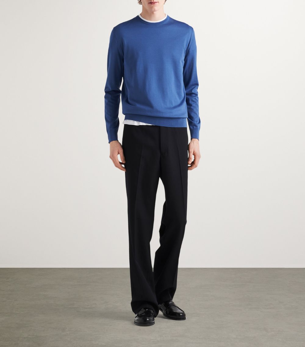 Prada Prada Wool Crew-Neck Sweater