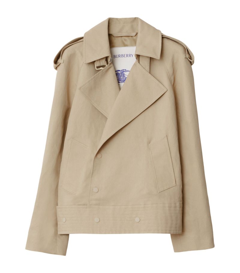 Burberry Burberry Canvas Trench Jacket