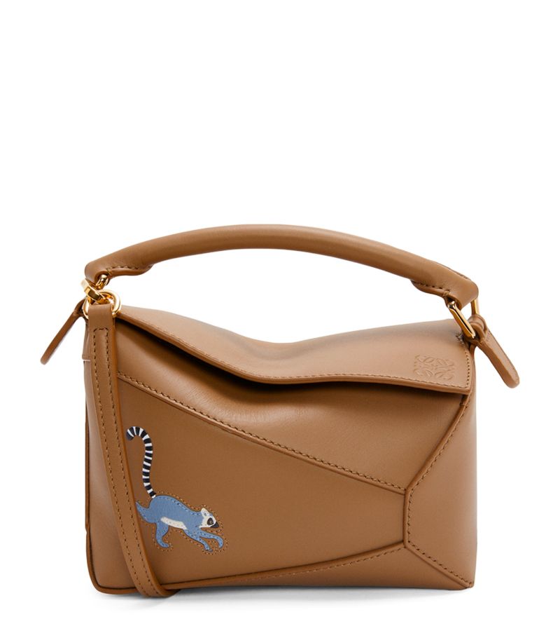 Loewe Loewe X Suna Fujita Mini Puzzle Edge Top-Handle Bag